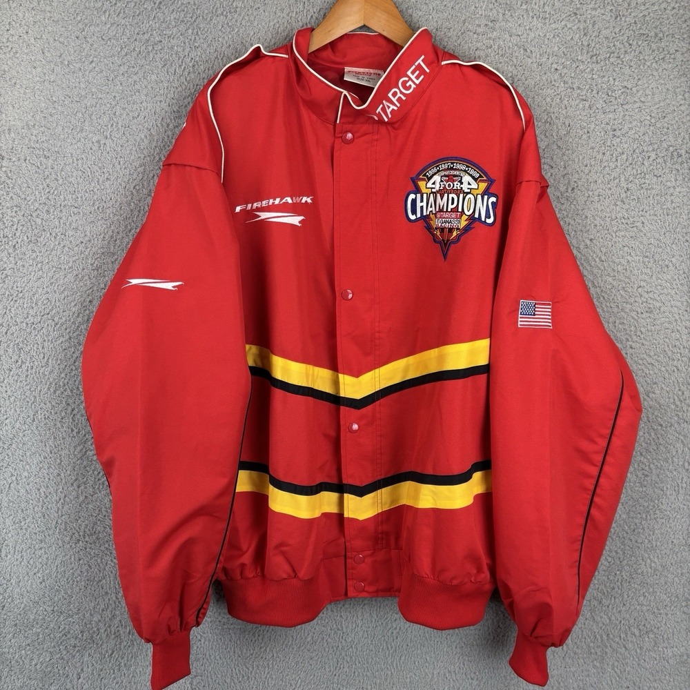 Vintage Firestone Racing Firehawk Jacket 2XL 4 for 4 Champions Ganassi Target